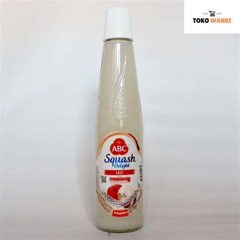 Jual Abc Sirup Squash Delight Leci Lychee 450ml Shopee Indonesia