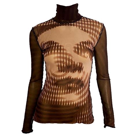 Rare Jean Paul Gaultier Maille Safe Sex For Ever Top S At