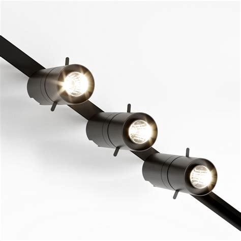 Donolux set three led lights 3D model | CGTrader