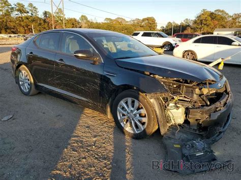 Report 5XXGN4A7XFG415837 KIA OPTIMA 2015 BLACK GAS - price and damage ...