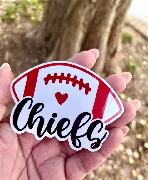 Kansas City Chiefs Inspired Stickers// Chiefs Inspired Sticker ...