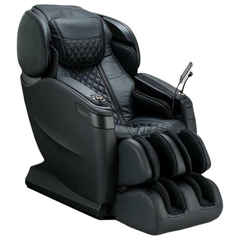 Cozzia Massage Chair In Black And Pearl Black Nfm