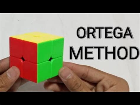 How To Solve A By Rubik S Cube In Seconds Ortega Method Tetorial