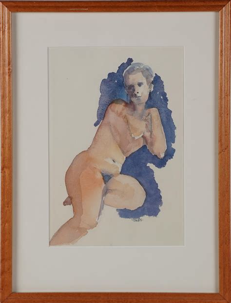 Unknown Antique American School New York Impressionist Nude Woman Portrait Oil Painting At