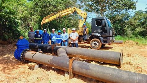 Copasa realiza última etapa da interligação da nova adutora de água