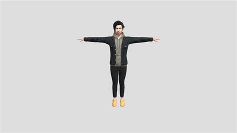 Man T Pose 3d Model By Zainnaufal [458e10a] Sketchfab