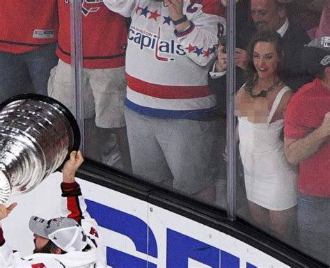 Flashing At Hockey Game