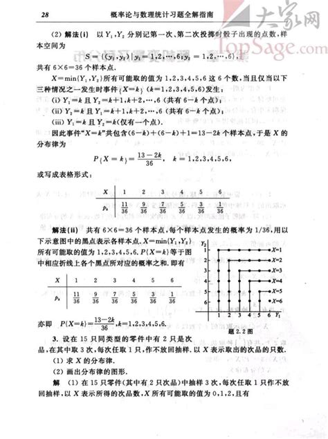 浙大第四版《概率论与数理统计》第二章习题解析 知乎