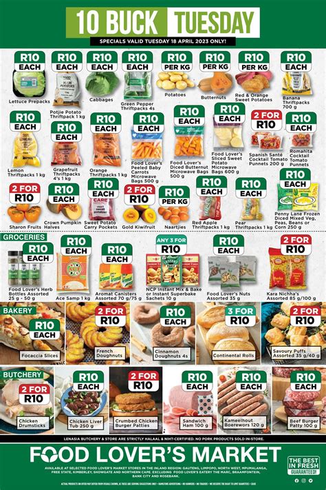 Food Lovers Market Promotional Leaflet Valid From To