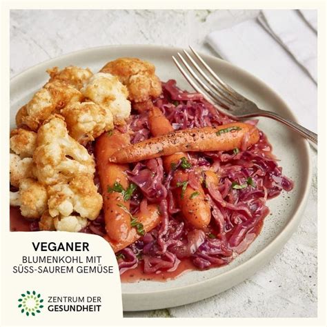 Vegane Rezepte Gesundheit On Instagram Knuspriger Blumenkohl Mit