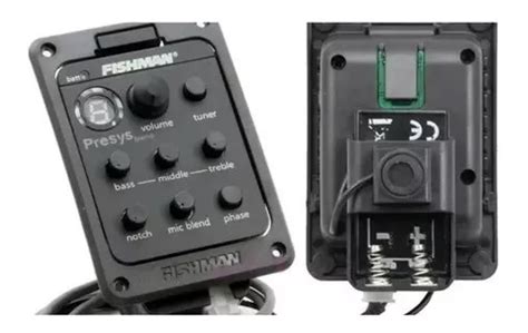 Captador Fishman Presys Blend 301 C Mic Pronta Entrega Frete grátis