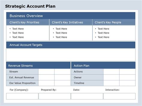 Sales Account Planning 06 PowerPoint Template