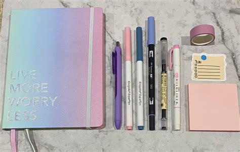 Mini Bullet Journal Kit: Pastel - Etsy