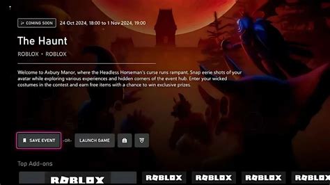 Roblox The Haunt Event 2024 Datum Countdown Belohnungen Mehr Komponenten Pc