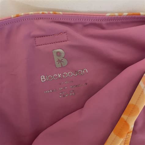 Black Bough Bikini Size Medium But Cut The Back Of Depop