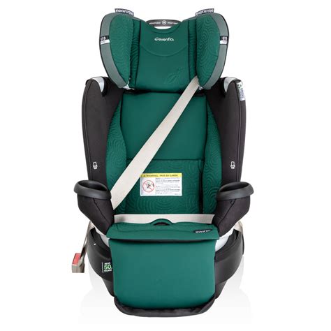 Evenflo® Gold Revolve360 Extend All In One Rotational Car Seat With Green And Gentle Fabric