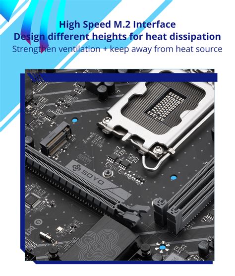 SOYO SY-Classic B660M 2.5G DDR4 Memory Slots Rams Computer VGA ...