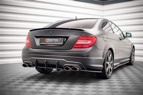 Street Pro Rear Diffuser Mercedes Benz C Coupe AMG Line C204 Our