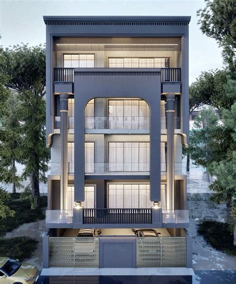 Modern Apartment Building Facade Design