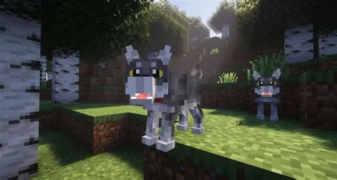 Realistic Wolves Texture Pack Para Minecraft 1211 1206 1194 1