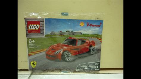 Lego Shell Ferrari F12berlinetta Polybag Review Youtube