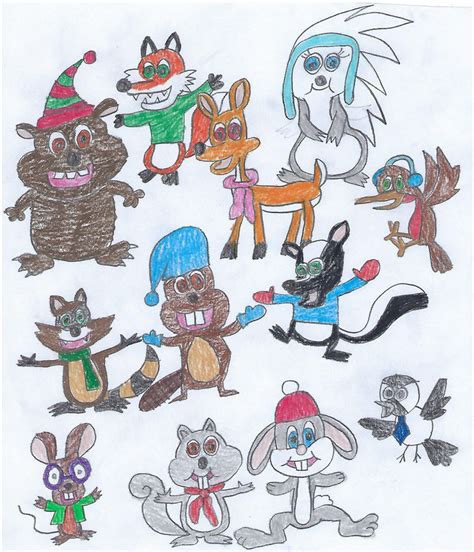 Christmas Critters from South Park by huhkain95 on DeviantArt