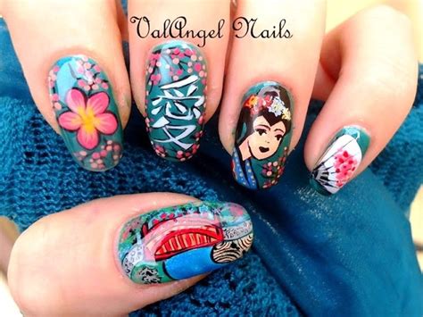 Who Wants To Try These Pretty Geisha Nail Arts