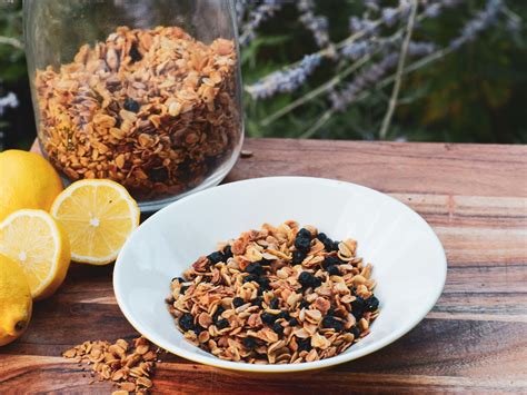 Lemon Blueberry Granola Recipe The Backcountry Kitchen