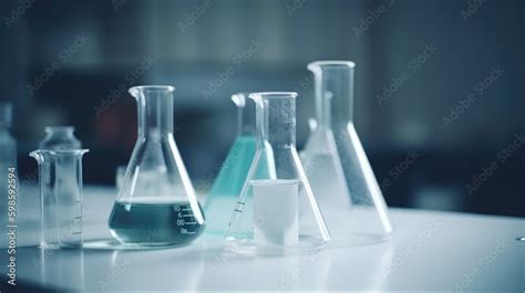 Laboratory science background Stock Illustration | Adobe Stock