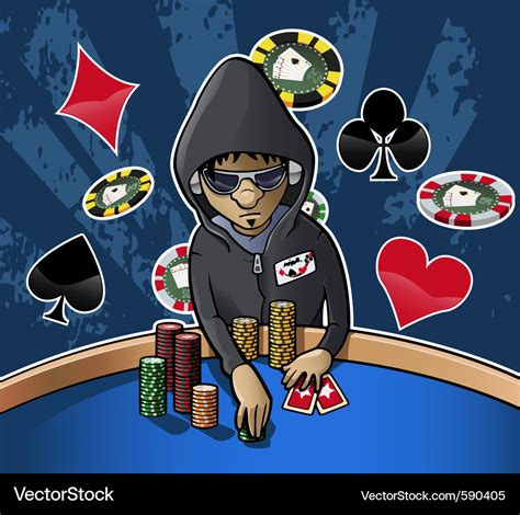 Poker face Royalty Free Vector Image - VectorStock