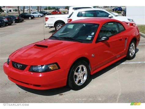 Torch Red Ford Mustang V Coupe Exterior Photo