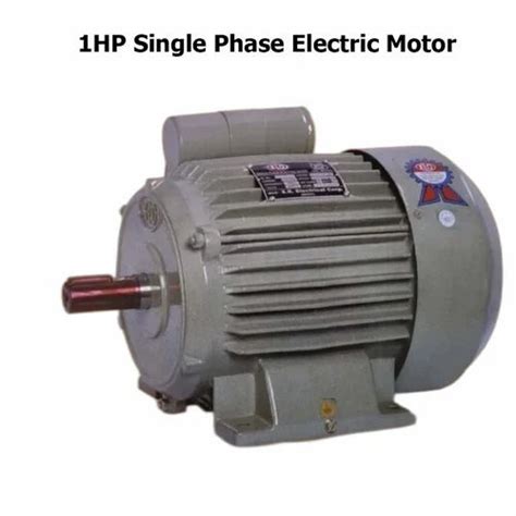 055 Kw 1hp Single Phase Electric Motor At Rs 6530 In Jalandhar Id