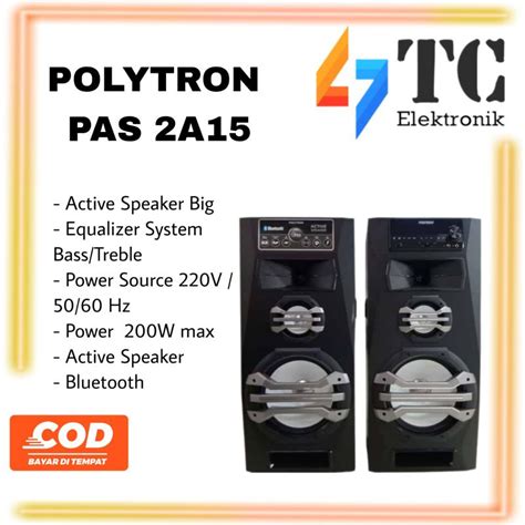 Jual Polytron Speaker Aktif Pas A Ba Shopee Indonesia