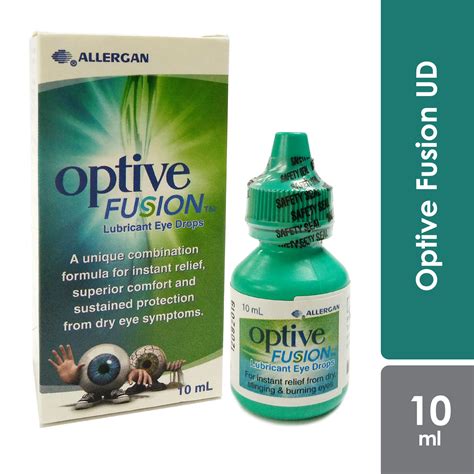 Optive Fusion Ud Lubricant Eye Drops Ml S X Ml Lazada