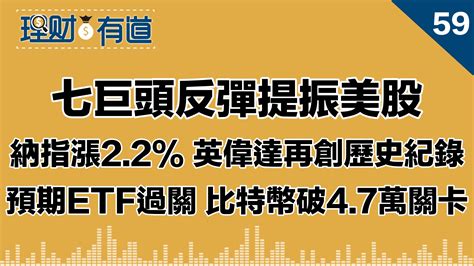 七巨頭提振美股收高 納指漲2 2 費半飆升逾3 英偉達再創歷史新 波音拖累道指 預期etf過關 比特幣破4 7萬關卡 渣打預測2025比特幣升至20萬美金？！ 華人第一──這個中國人稱為