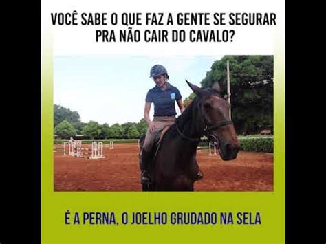 DICA PARA NÃO CAIR DO CAVALO COMO SE SEGURAR YouTube