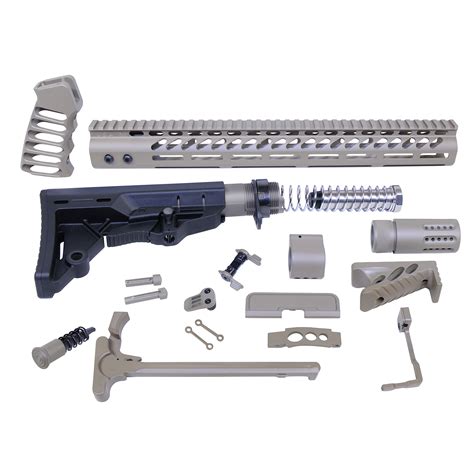 Ar 15 Ultimate Rifle Kit Flat Dark Earth Guntec Usa