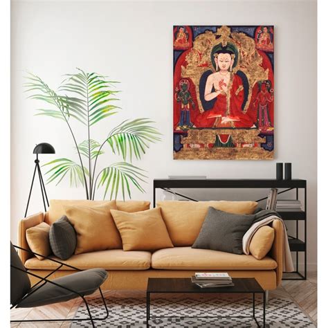 Quadro Stampa Su Tela Buddha Vairocana