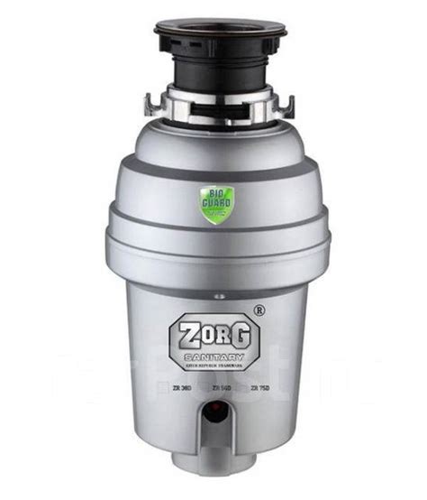 Измельчитель отходов ZORG ZR-75D (диспоузер), новый, в наличии. Цена ...