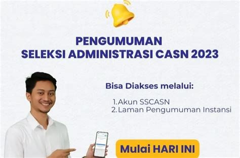 Cara Ajukan Sanggah Cpns Dan Pppk 2023 Di Laman Sscasn Bkn Go Id