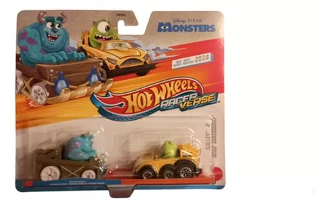 Racer Verse Monsters Inc Sulley Mike Hot Wheels Envío gratis
