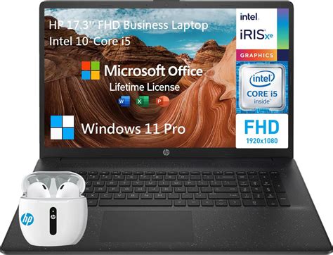 Amazon HP Newest 17 Inch Laptop Computer FHD IPS 17 3 Business