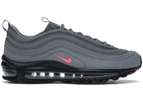 Nike Air Max 97 Dark Grey Black Crimson Gs Cq0359 001 Nike 슈프라이즈