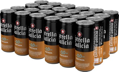 Estrella Galicia 0 0 Tostada Cerveza Lager Sin Alcohol Pack De 24