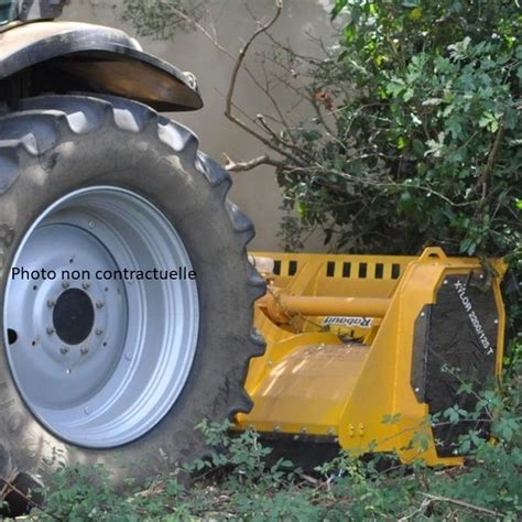 Broyeur Forestier à Marteaux Mobiles Sur Tracteur Xylor 2200 125t