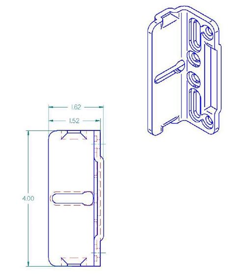 P Bracket Outside Standoff X Bal Rv Products