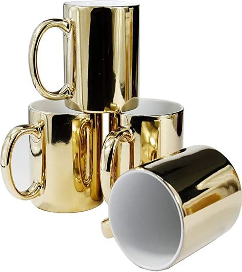 Amazon Coffee Mugs Gold Ceramic Mug Set Of Ceramic Cups For