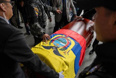 Ecuador Arresta A 6 Colombianos Por El Asesinato Del Candidato