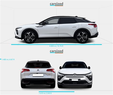 Citro N C X Present Dimensions Side View
