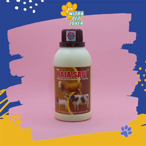 Jual Pemacu Pertumbuhan Ternak Raja Sapi Syrup Ml Vitamin Sapi